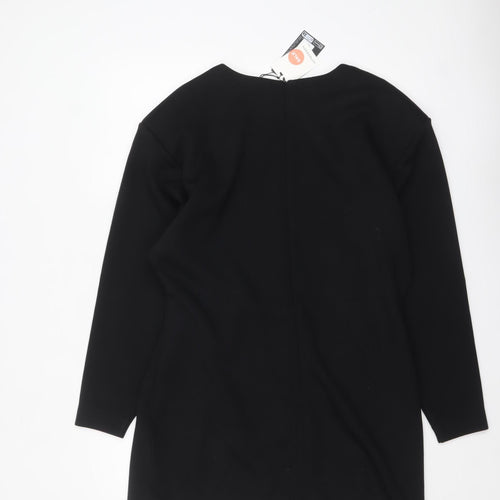 Marks and Spencer Autograph Women's Black Size 16 Shift Dress