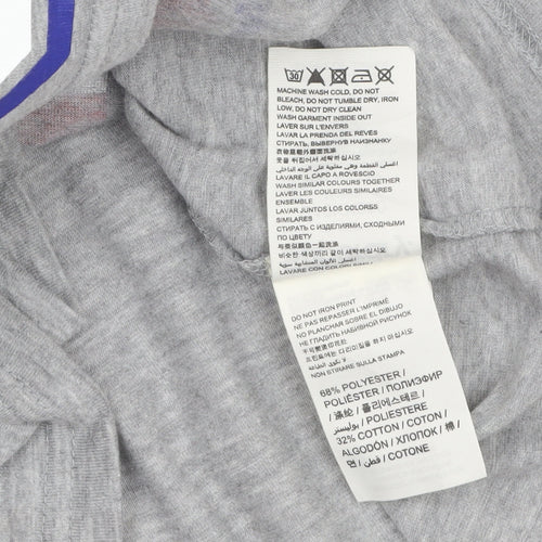 Superdry Womens Grey Graphic Crew Neck T-Shirt Size M