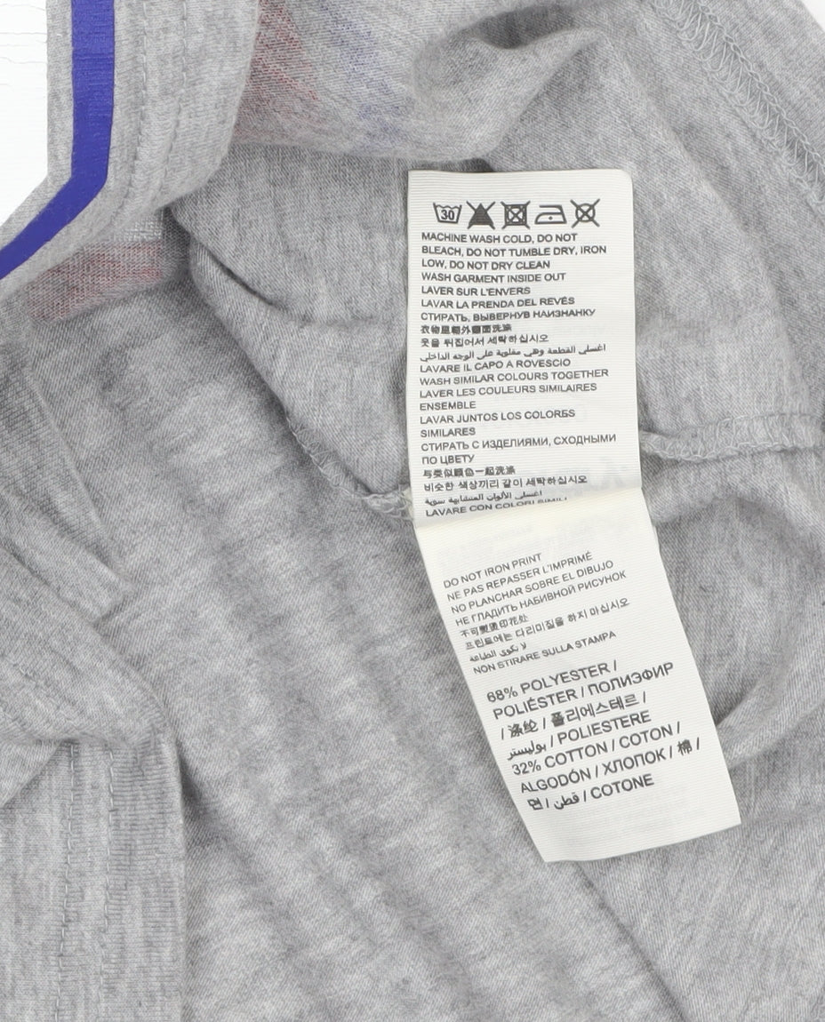Superdry Womens Grey Graphic Crew Neck T-Shirt Size M