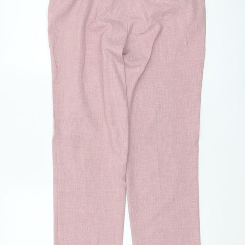 Marks and Spencer Men's Pink Slim Fit Dress Trousers 30W 30L