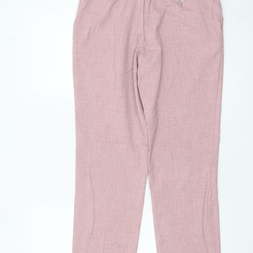 Marks and Spencer Men's Pink Slim Fit Chino Trousers 30x31