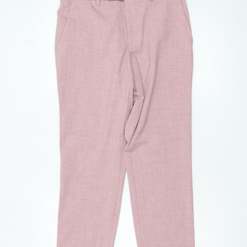 Marks and Spencer Men’s Pink Slim Fit Trousers 30x29