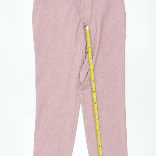 Marks and Spencer Men’s Pink Slim Fit Trousers 30x29