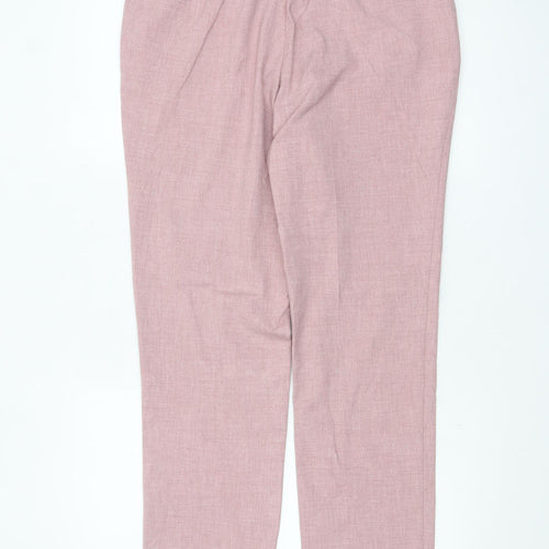 Marks and Spencer Men’s Pink Slim Fit Dress Trousers 32W 31L