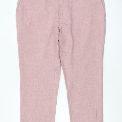 Marks and Spencer Men’s Pink Slim Fit Chino Trousers 38S