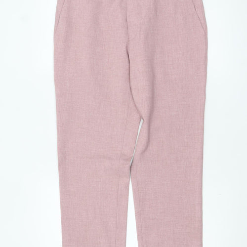 Marks and Spencer Mens Pink Slim Fit Chino Trousers 32R