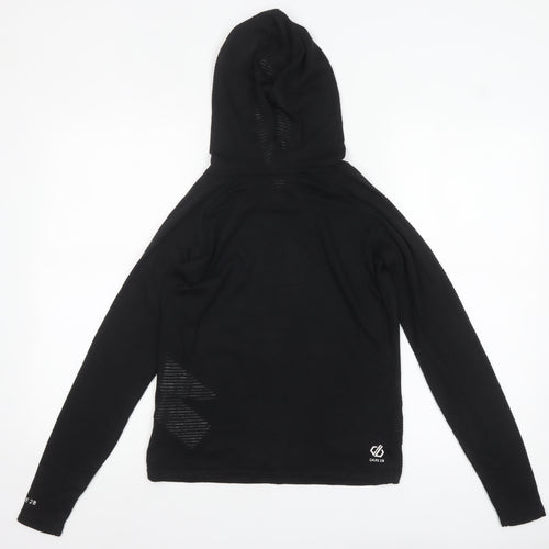 Dare 2B Womens Black Size 10 Pullover Hoodie Lightweight Stretch