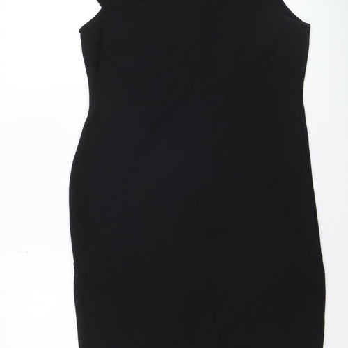 Marks and Spencer Women’s Black Petite Size 16 Sheath Work Dress