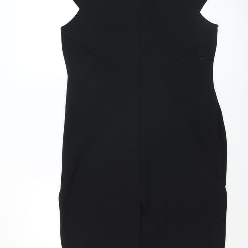 Marks and Spencer Women’s Black Petite Size 16 Sheath Work Dress