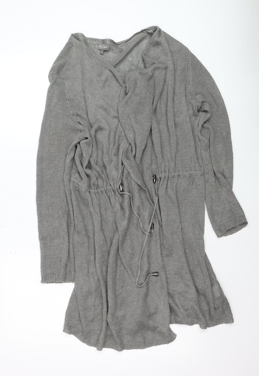 Phase Eight Women’s Grey Longline Knit Cardigan Size 12