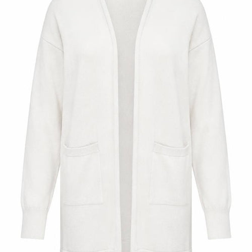 Vero Moda Women’s Ivory Long Sleeve Open Knit Cardigan Size S