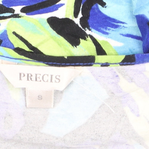 Precis Women’s Multicoloured Floral Viscose Stretch T-Shirt Size S