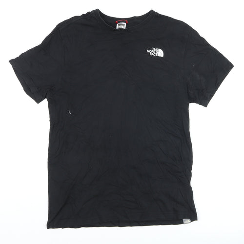 The North Face Men's Black Cotton Graphic T-Shirt M