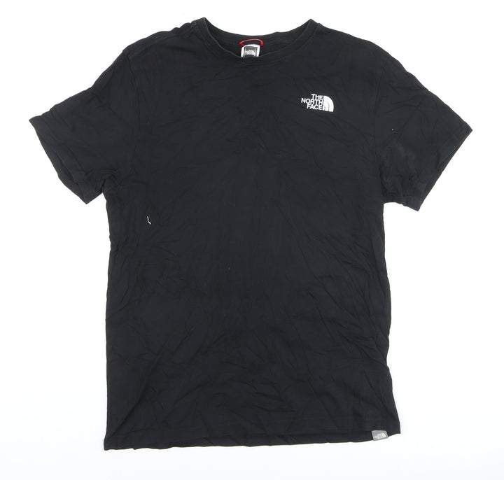 The North Face Men's Black Cotton Graphic T-Shirt M
