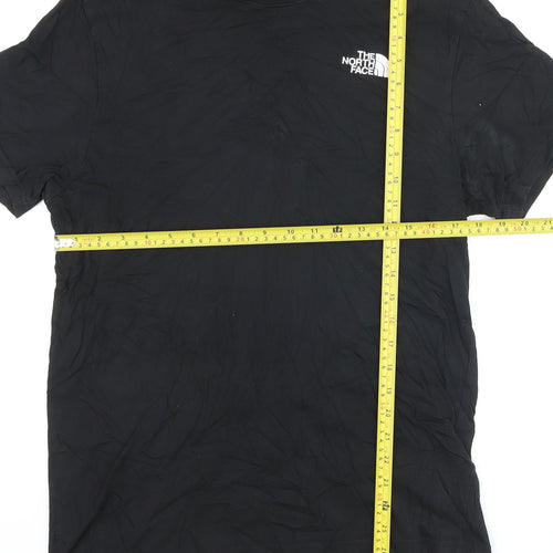 The North Face Men's Black Cotton Graphic T-Shirt M