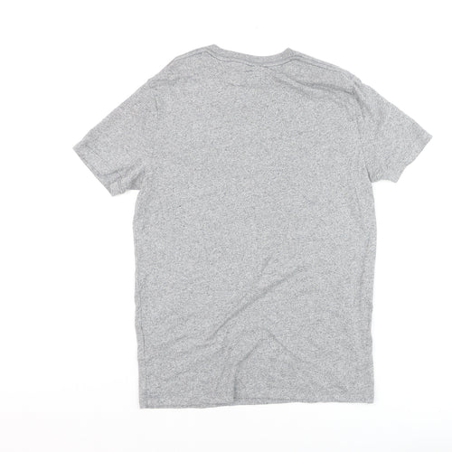 Abercrombie & Fitch Men's Grey XS Crew Neck Soft T-Shirt