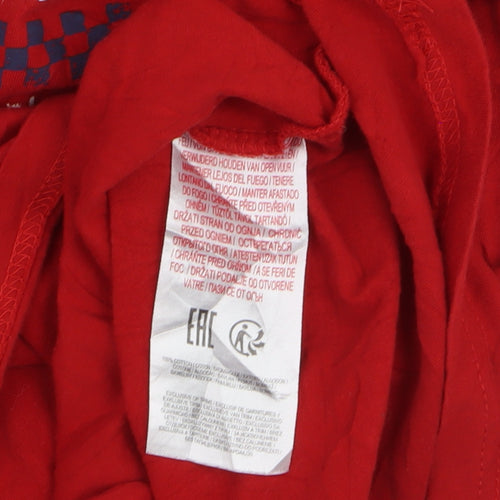 STH SHORE Men's Red 2XL Graphic Motorcycle T-Shirt
