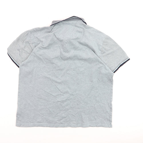 Original Penguin Men's Grey XL Cotton Polo Shirt