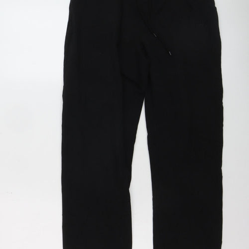 Cotton Traders Men's Black M Sweatpants Trousers 100% Cotton