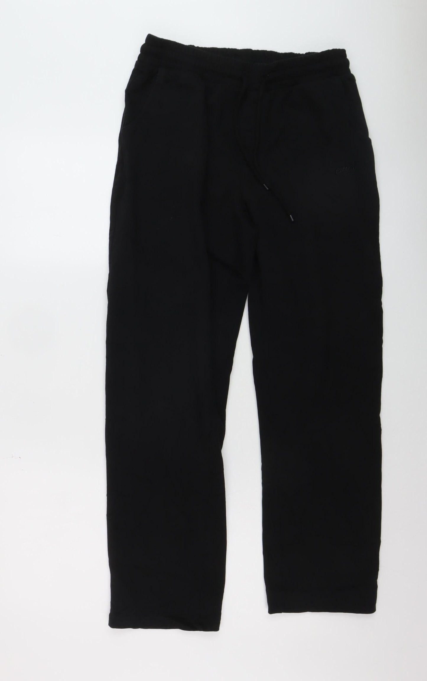 Cotton Traders Men's Black M Sweatpants Trousers 100% Cotton