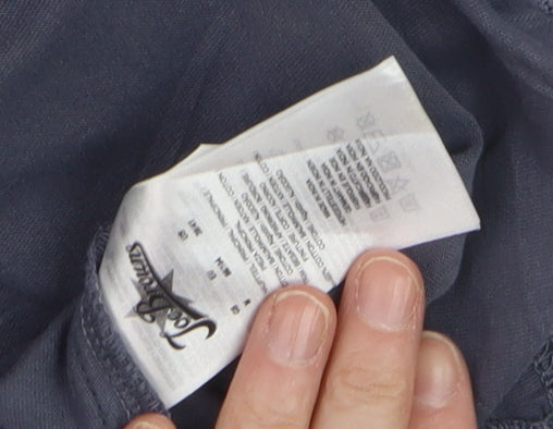 Joe Browns Men's Blue Patchwork Cotton Polo Shirt Size M