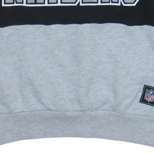 Primark NFL Raiders Grey Sweatshirt XS Women Casual Crew Neck