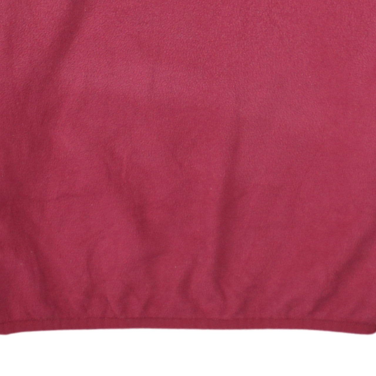 The North Face Womens Red Fleece 1/4 Zip Pullover Sweatshirt M