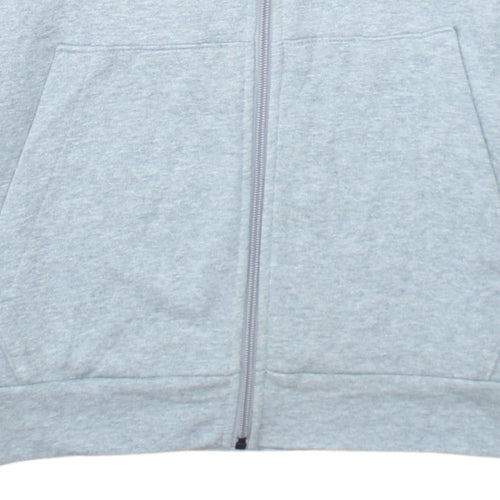 Nike Men's Grey Full Zip Dri-FIT Hoodie Size S Regular Fit Sportswear