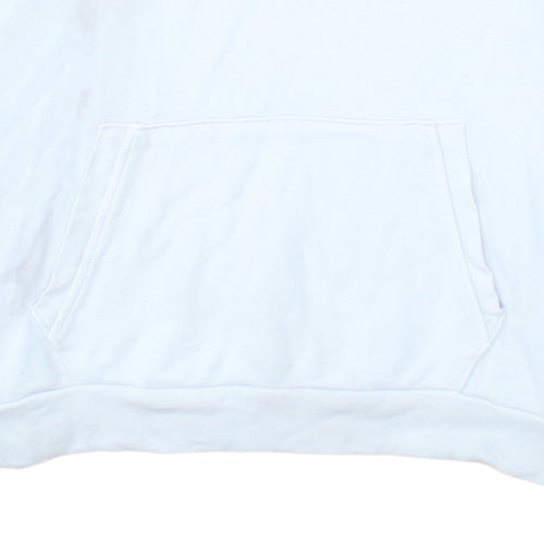 Levi's Women's White XS Pullover Hoodie with Rainbow Logo