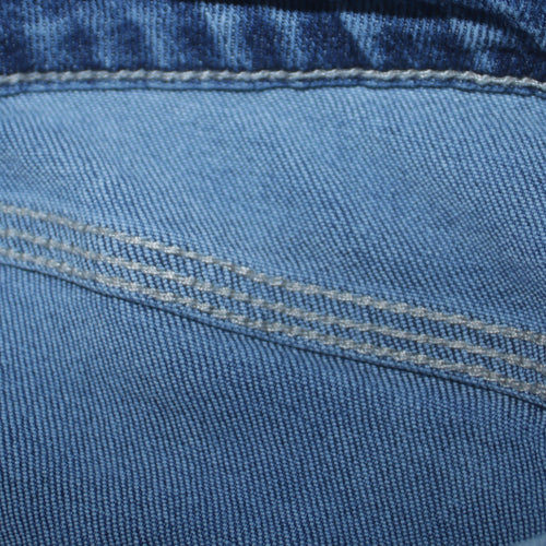 No Boundaries Girls Blue High Rise Relaxed Straight Denim Jeans Size 16 Years