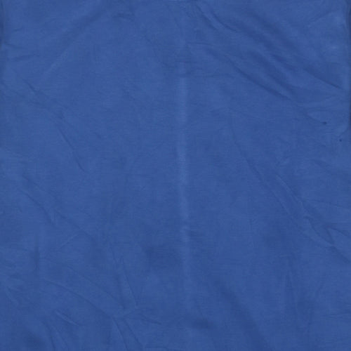 Gym+Coffee Womens Blue Pullover Sweatshirt Size M
