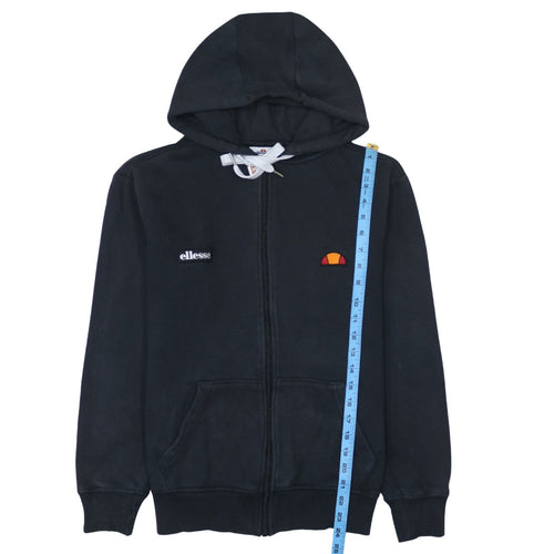 Ellesse Men's Black XS Full Zip Hoodie with Logo