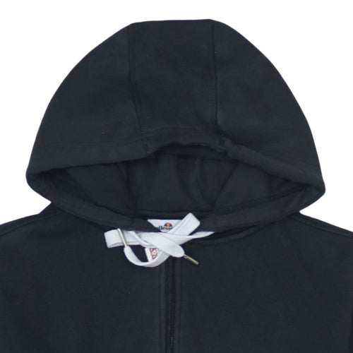 Ellesse Men's Black XS Full Zip Hoodie with Logo