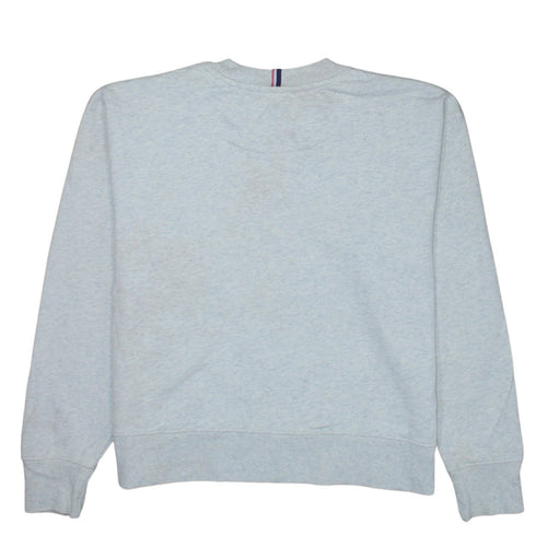 U.S. Polo Assn Women Light Grey Marl Cotton Sweatshirt M/12