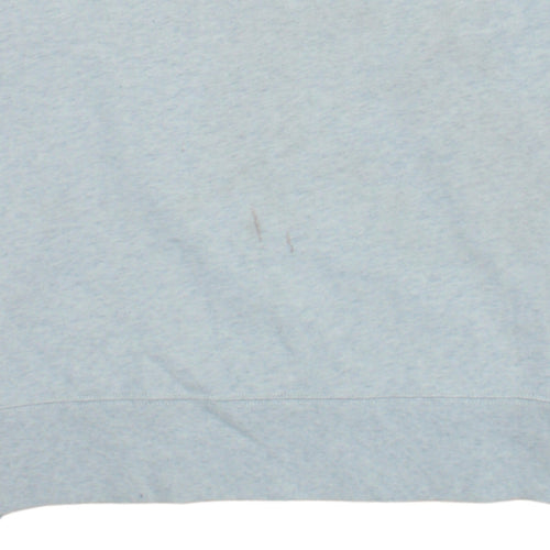 U.S. Polo Assn Women Light Grey Marl Cotton Sweatshirt M/12