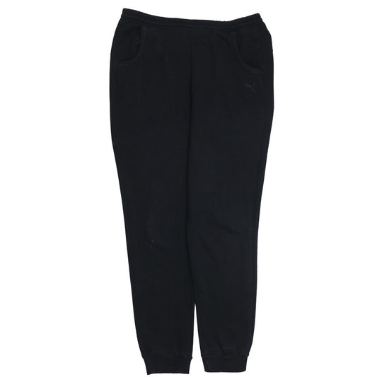 Puma Womens Black Size 12 Cotton Blend Jogger Sweatpants