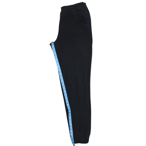 Puma Womens Black Size 12 Cotton Blend Jogger Sweatpants