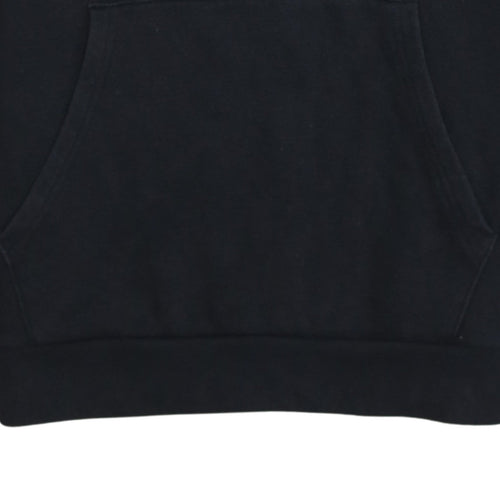 Champion Boys Black Pullover Hoodie 15-16 Years Logo Fleece Sweatshirt