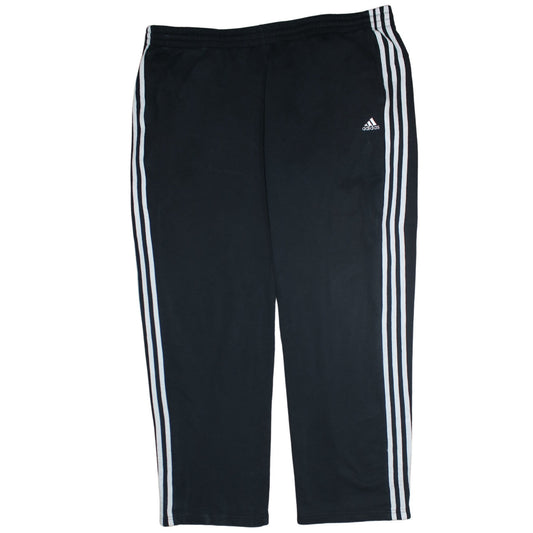Adidas Men's Black XL Sweatpants Trousers with Logo 3-Stripes