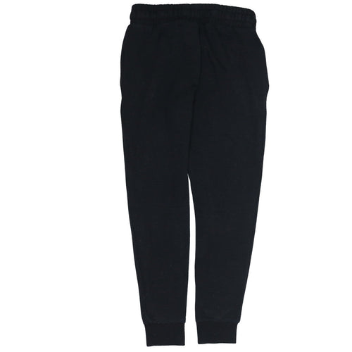 Kappa Men's Black Jogger Sweatpants Medium Fleece Tapered