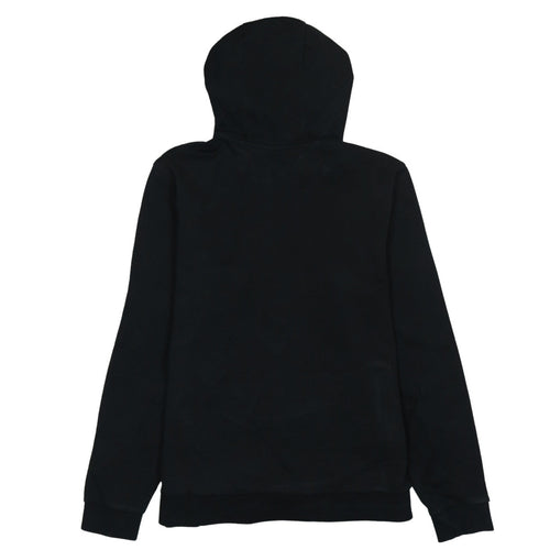 Lacoste Men Black Pullover Hoodie L Regular Fit Cotton Blend