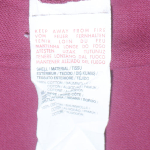 Puma Men's Maroon Cotton Short Sleeve Polo Shirt XXL