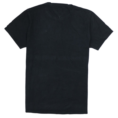 Tommy Jeans Men's Black XS Regular Fit Cotton Crew Neck T-Shirt