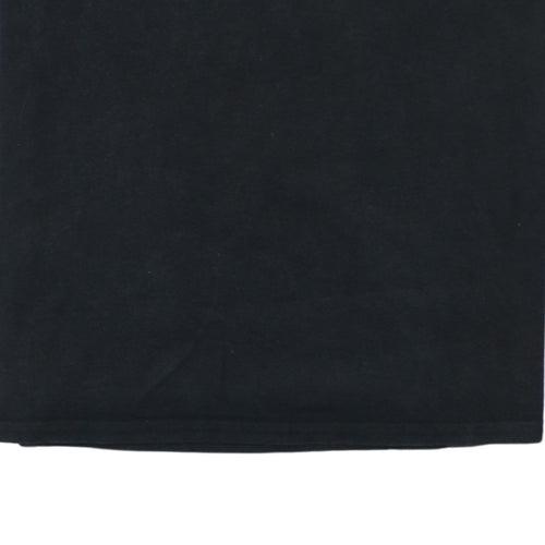 Tommy Jeans Men's Black XS Regular Fit Cotton Crew Neck T-Shirt