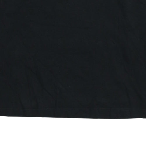 Puma Men's Black Long Sleeve Graphic Logo T-Shirt XL