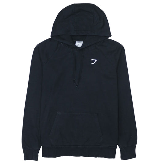 Gymshark Womens Black Medium Pullover Hoodie Cotton Blend