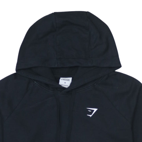 Gymshark Womens Black Medium Pullover Hoodie Cotton Blend