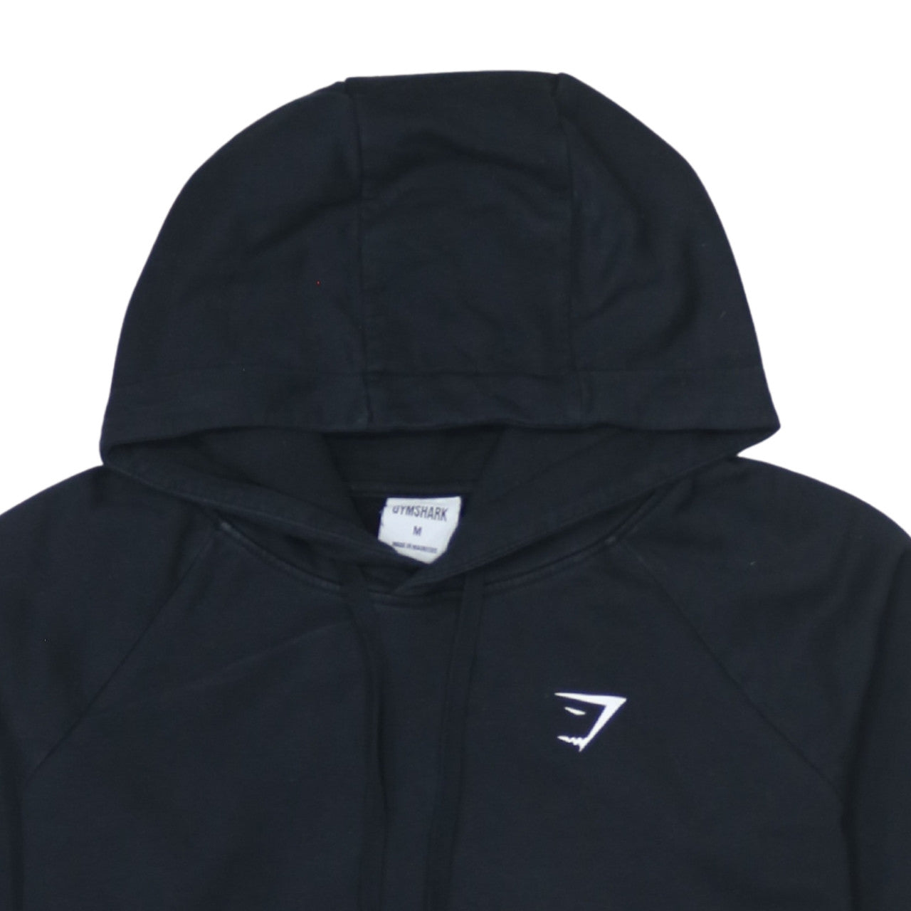 Gymshark Womens Black Medium Pullover Hoodie Cotton Blend