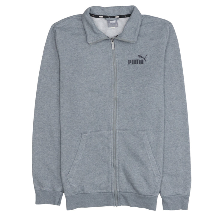 Puma Men's Grey Full Zip Sweatshirt Size S Regular Fit