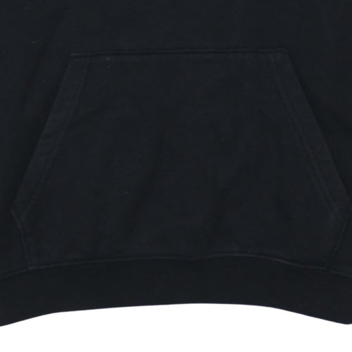 Quiksilver Men's Black XL Pullover Hoodie with Logo